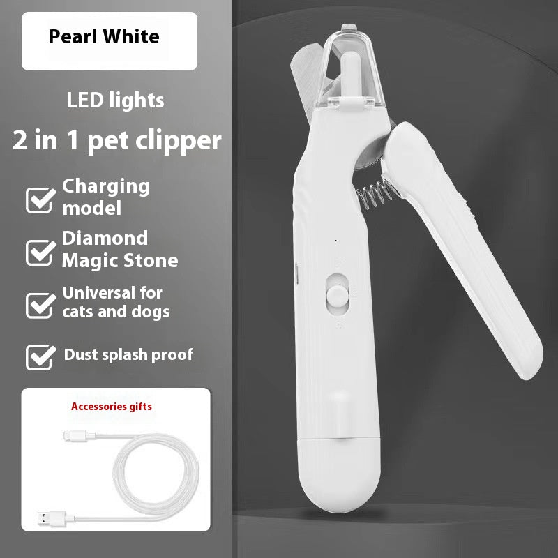 LED Pet Nail Clipper — Quick-Safe Trimmer with Light