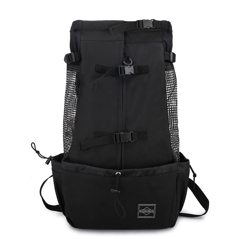 Pet Carrier Backpack — Ventilated Travel Bag for Cats & Dogs