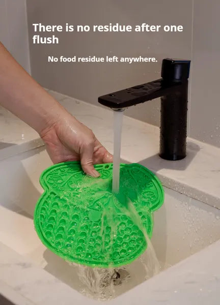 Lick Mat with Strong Suction — Slow Feeder for Dogs & Cats