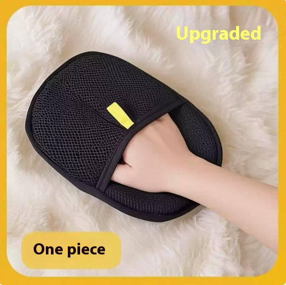Pet Deshedding Grooming Glove — Gentle Hair Remover Mitt