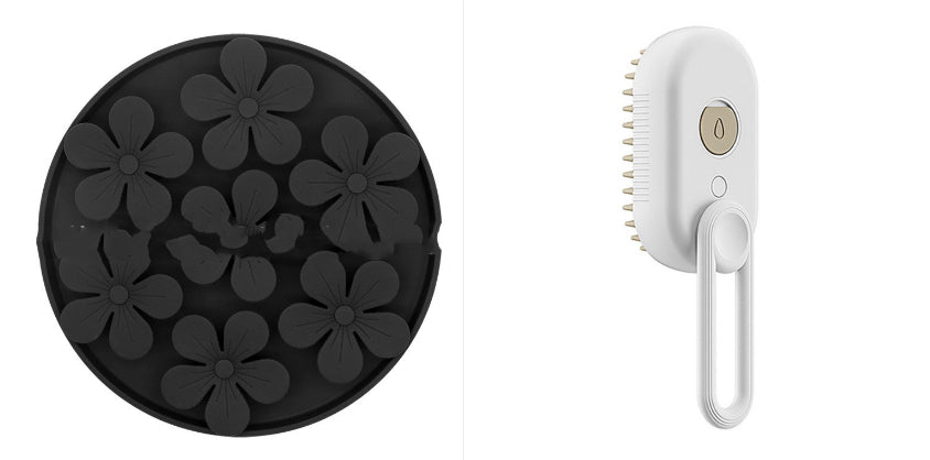 3-in-1 Steam Pet Grooming Brush — Spray, Massage & Deshed
