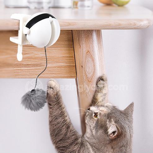 Interactive Electronic Cat Toy with Motion