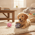Cotton Rope Ball Dog Toy — Durable Chew & Play