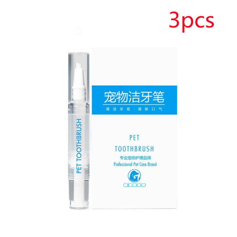 Pet Dental Toothbrush Pen — Tartar Cleaning Tool
