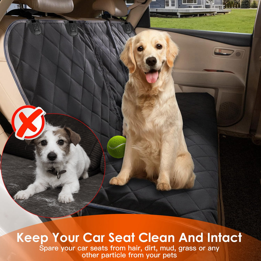 Waterproof Dog Car Seat Cover — Scratchproof Back-Seat Hammock