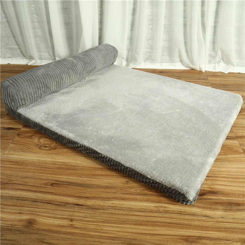 Calming Plush Pet Bed — Cozy Donut Cuddler