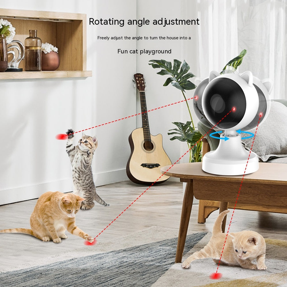 Smart Laser Cat Toy — USB-Rechargeable Interactive Play