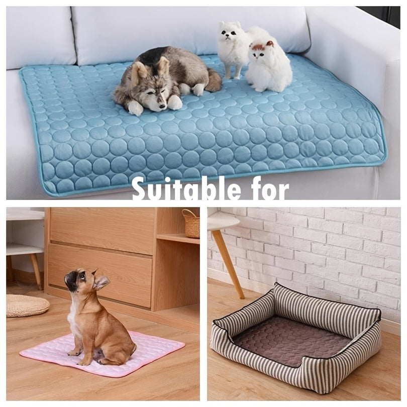 Pet Cooling Mat — Self-Cooling Gel Pad for Summer