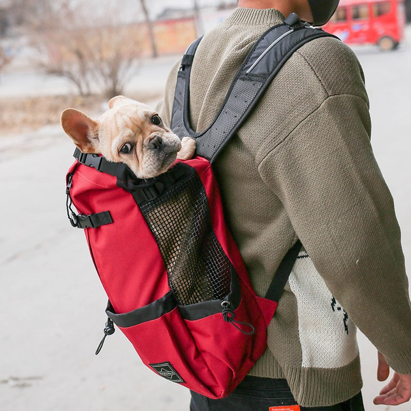 Pet Carrier Backpack — Ventilated Travel Bag for Cats & Dogs