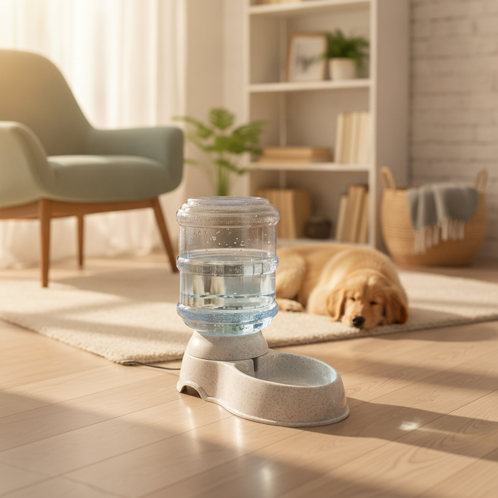 Gravity Pet Water Dispenser — 3.5L Auto-Refill