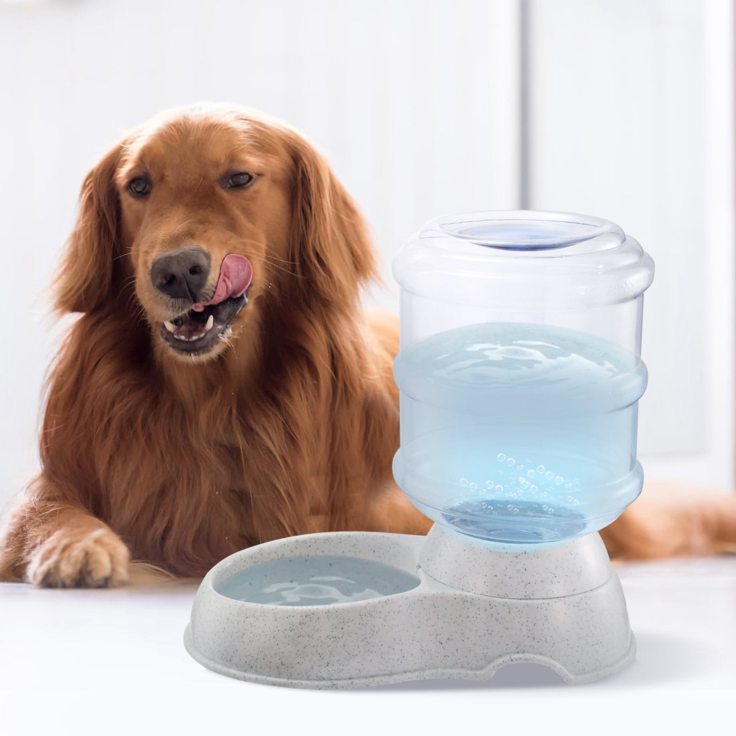 Gravity Pet Water Dispenser — 3.5L Auto-Refill