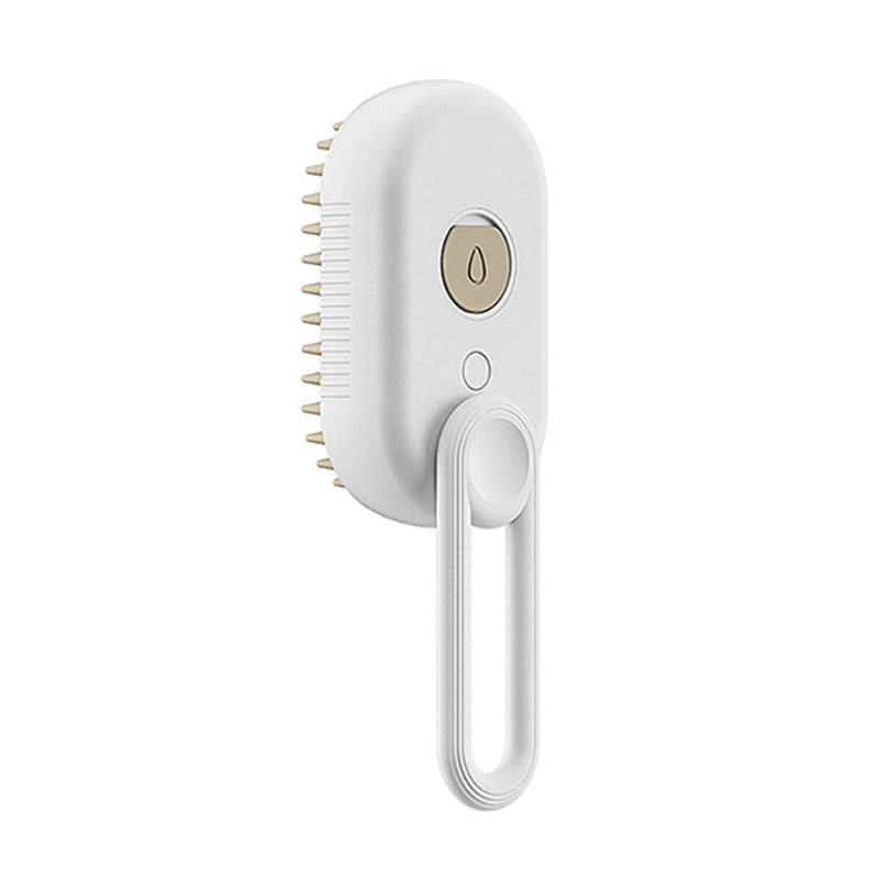 3-in-1 Steam Pet Grooming Brush — Spray, Massage & Deshed