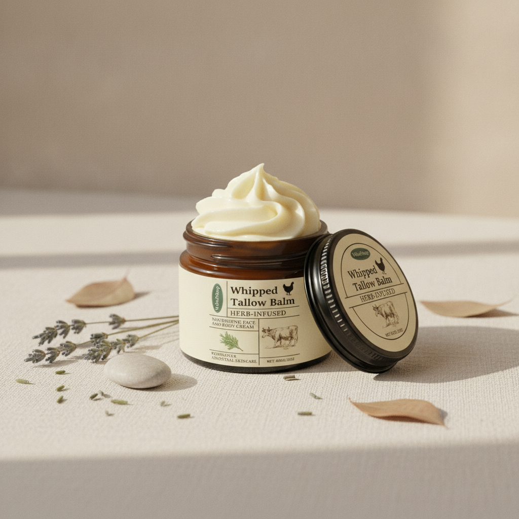 Whipped Tallow Balm — Natural Grass-Fed Skin Moisturizer