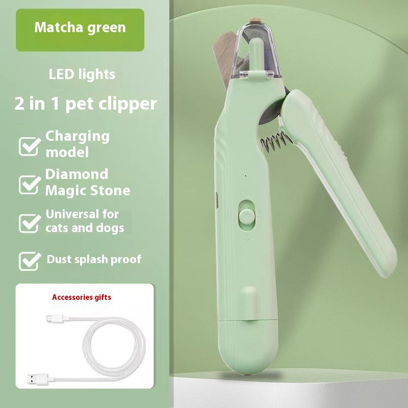LED Pet Nail Clipper — Quick-Safe Trimmer with Light