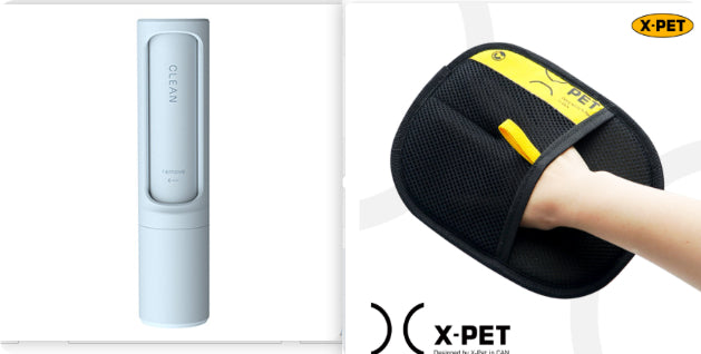 2-in-1 Pet Hair Remover Brush & Lint Roller