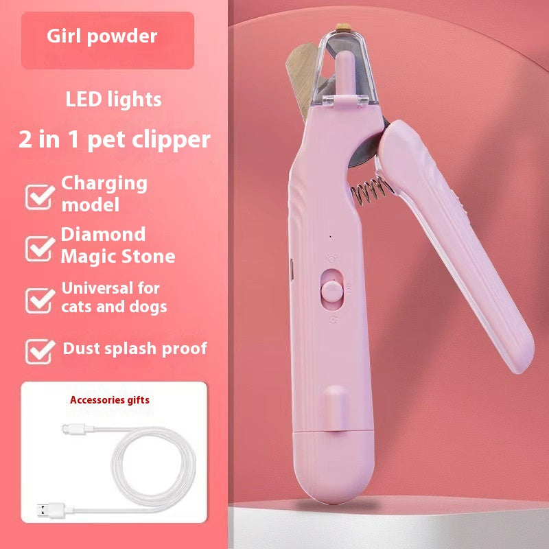 LED Pet Nail Clipper — Quick-Safe Trimmer with Light